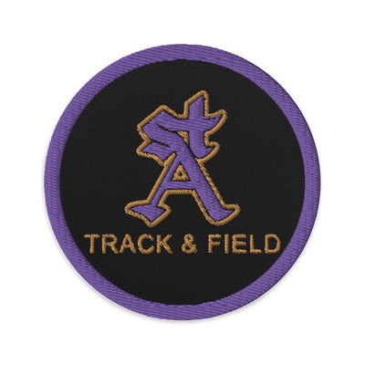 Track & Field Embroidered Patch
