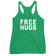 Women's Racerback Free Hugs Tank Top