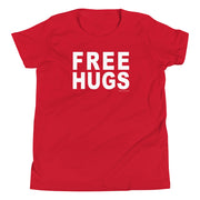 Youth Free Hugs T-Shirt - Bold Color Collection